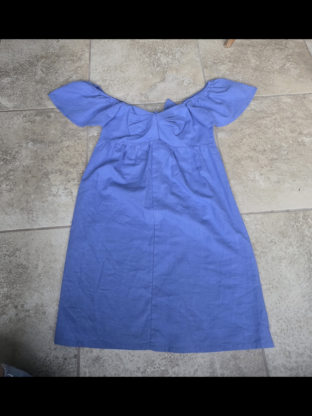 Casual Off-Shoulder Blue Women’s Shift Dress